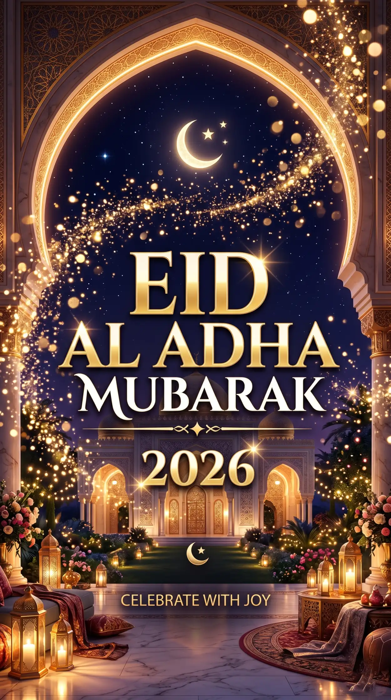 Free Download Eid Al Adha Mubarak 2026 - High Quality Eid Al Adha Mubarak 2026 Image
