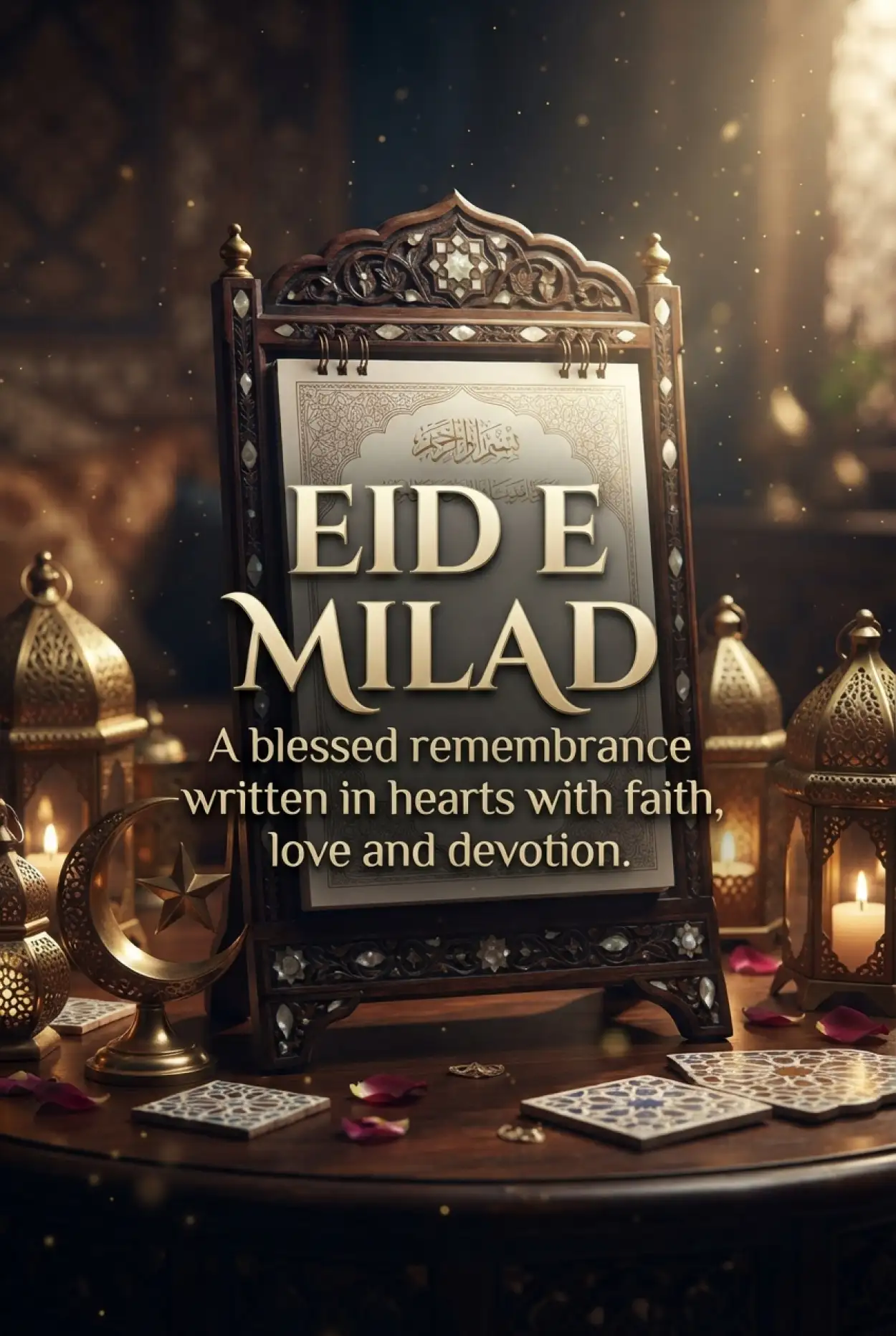 Free Download Eid E Milad 2026 Naat Lyrics - High Quality Eid E Milad 2026 Image