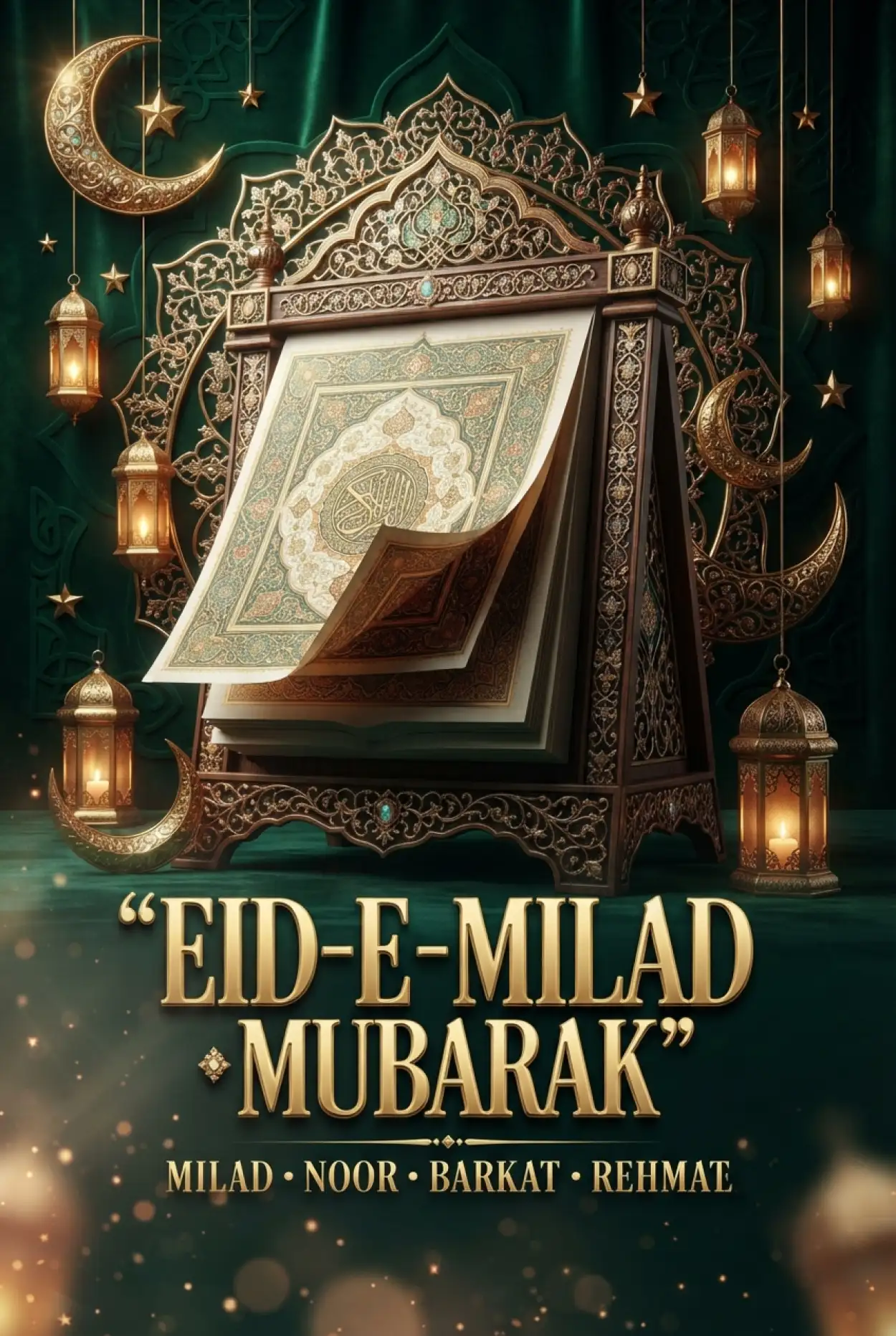 Free Download Eid Milad 2026 Banner Design - High Quality Eid E Milad 2026 Image