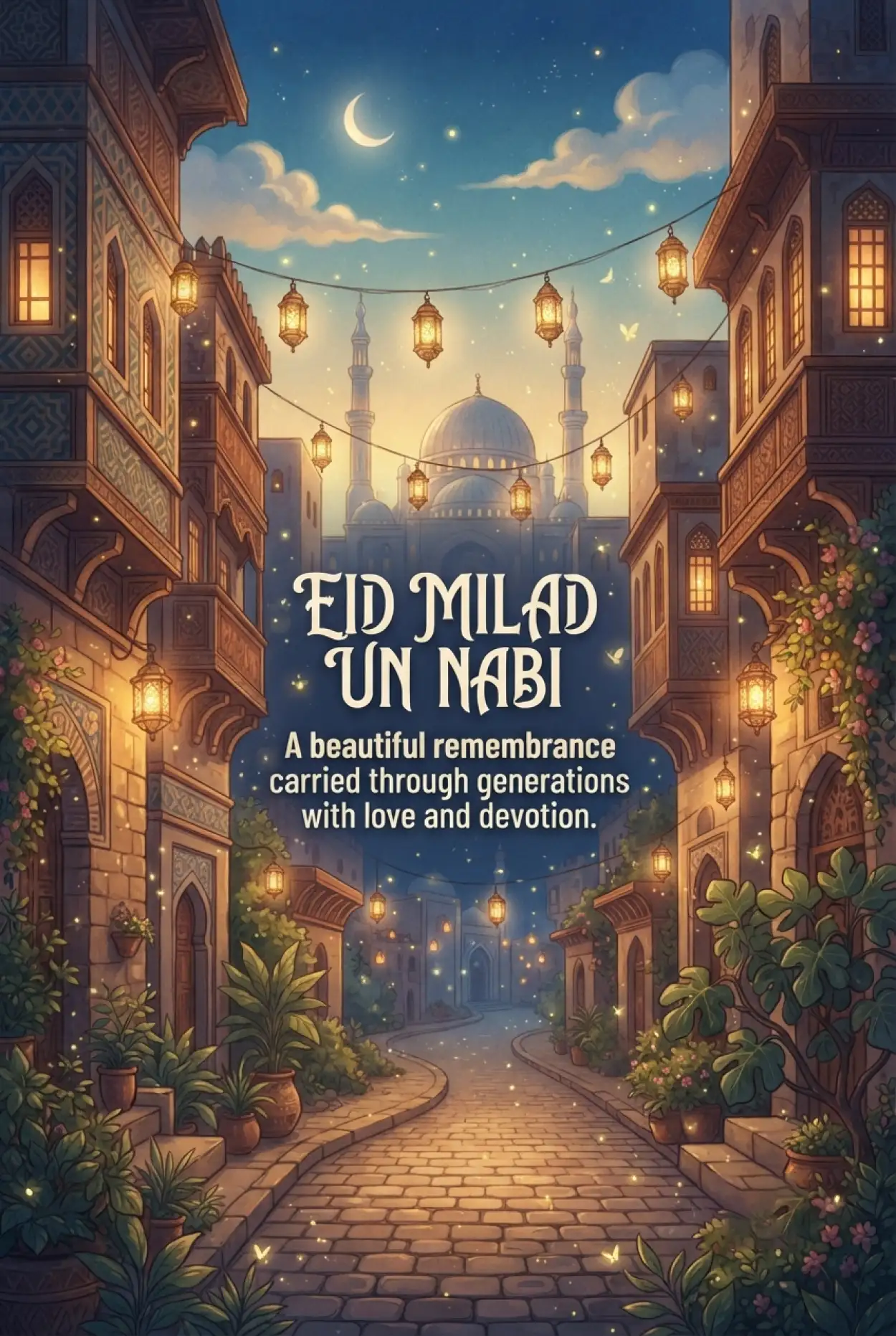 Free Download Eid Milad Un Nabi 2026 Quotes - High Quality Eid E Milad 2026 Image