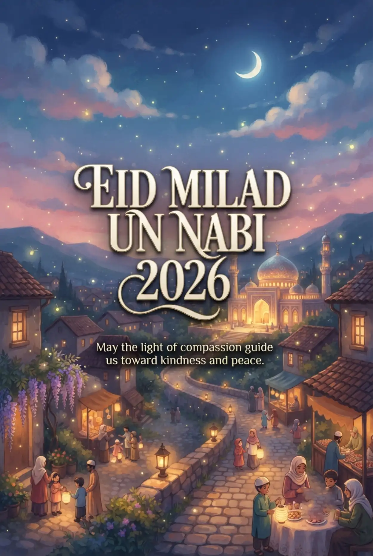 Free Download Eid Milad Un Nabi 2026 Status - High Quality Eid E Milad 2026 Image