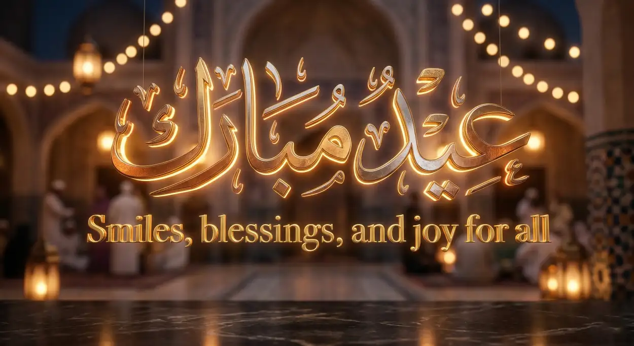 Free Download Eid Mubarak 2026 Blessings And Prayers - High Quality Eid Mubarak 2026 Image