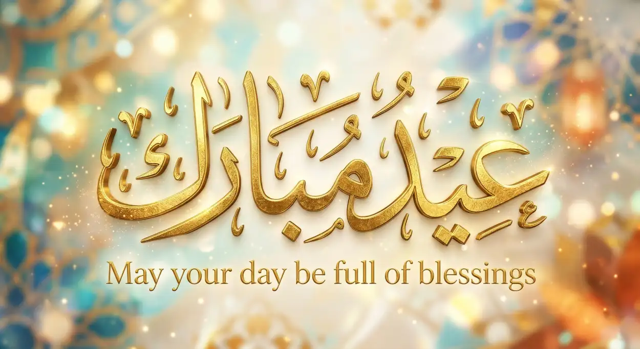 Free Download Eid Mubarak 2026 Images With Quotes - High Quality Eid Mubarak 2026 Image