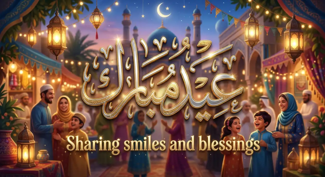 Free Download Eid Mubarak 2026 Quotes For Stories - High Quality Eid Mubarak 2026 Image