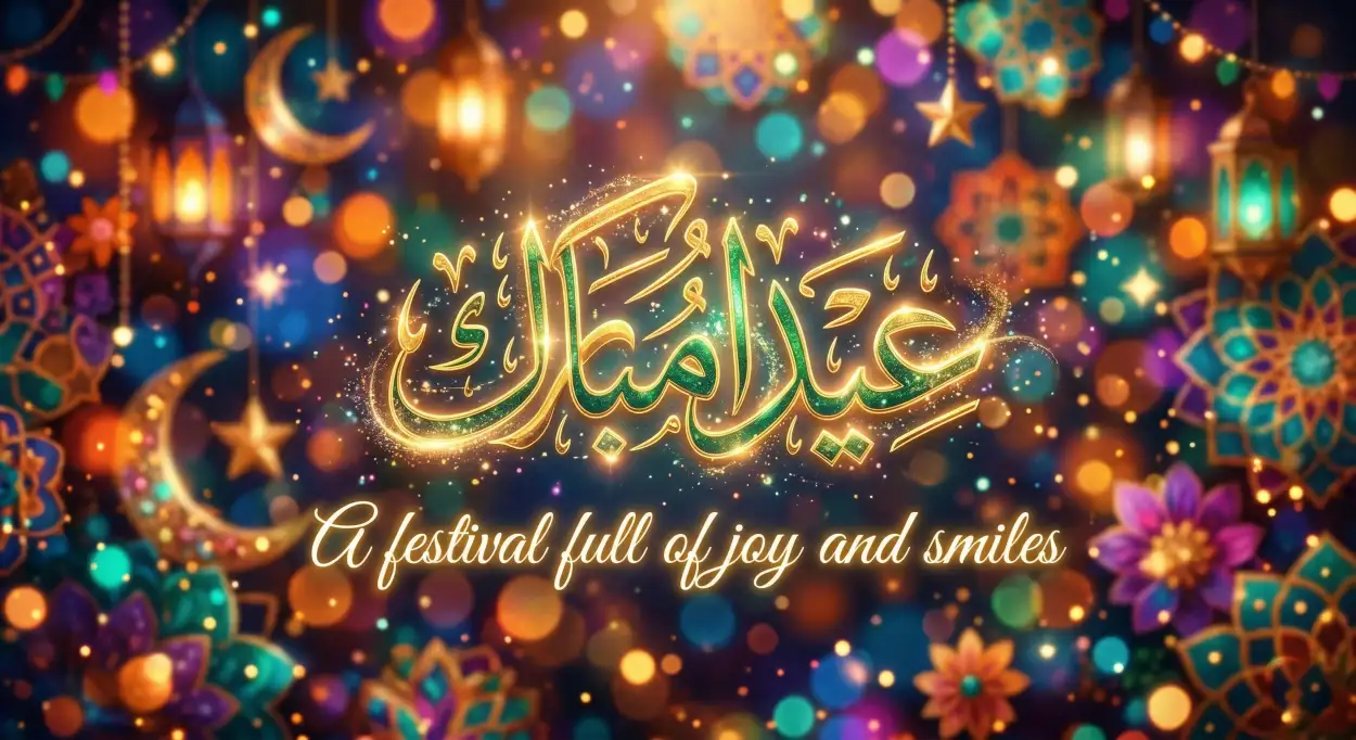 Free Download Eid Mubarak 2026 Quotes For Students - High Quality Eid Mubarak 2026 Image
