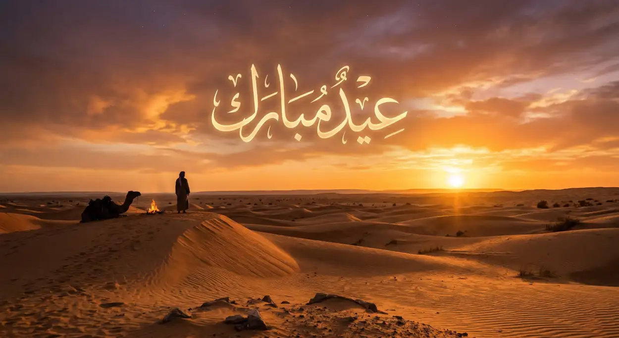 Free Download Eid Mubarak Hadith Quotes - High Quality Eid Mubarak Image