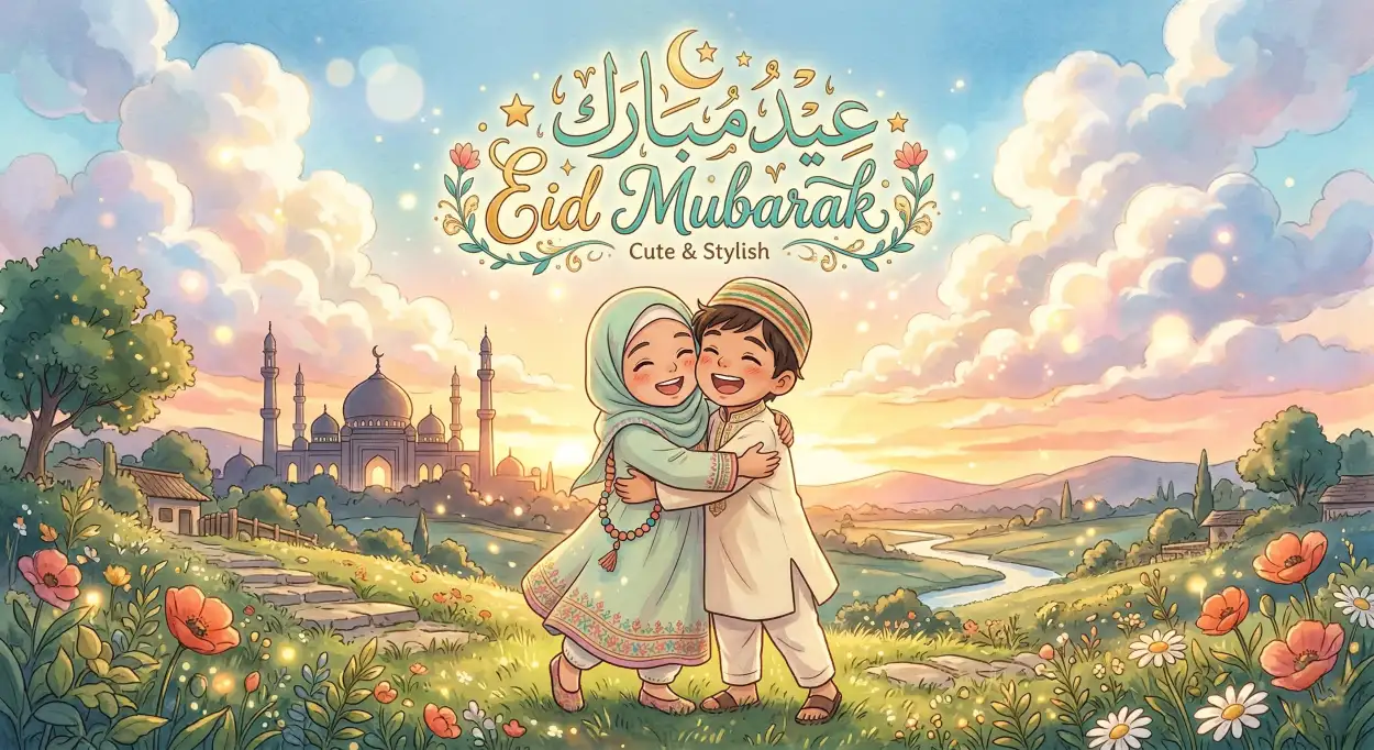 Free Download Eid Mubarak Quotes In English - High Quality Eid Mubarak Image