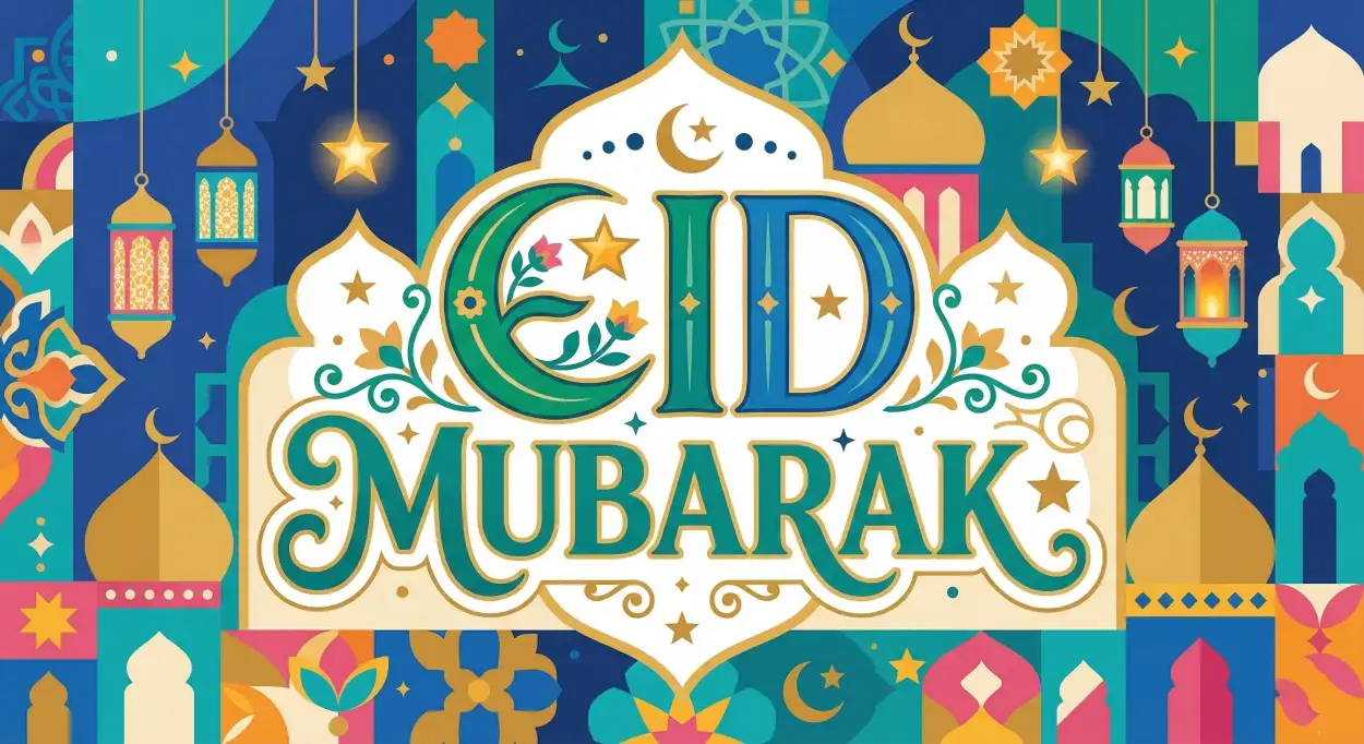 Free Download Eid Mubarak Quotes Urdu Text - High Quality Eid Mubarak Image