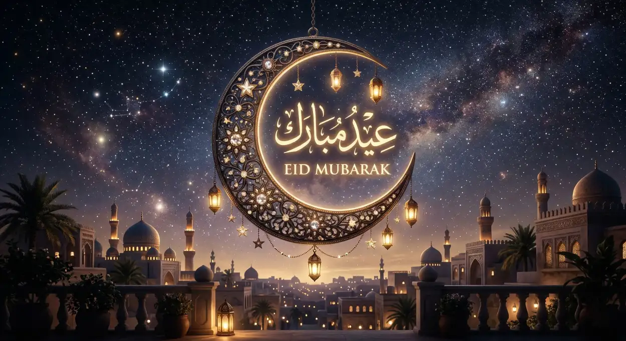 Free Download Eid Mubarak Sale Poster Template - High Quality Eid Mubarak Image
