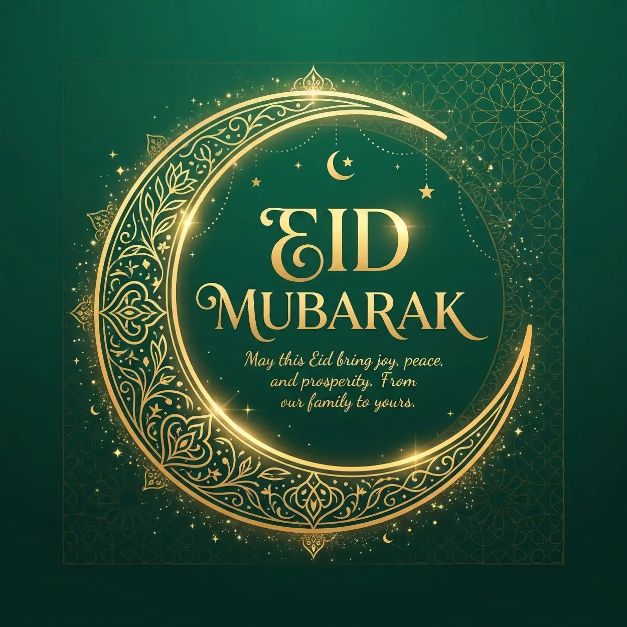 Free Download Eid Mubarak Wishes For Business Clients - High Quality Eid Mubarak Image