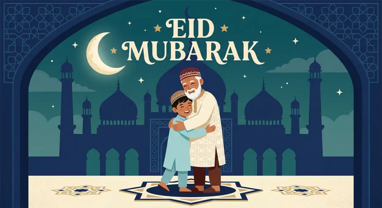 Free Download Eid Mubarak Wishes For Teacher - High Quality Eid Mubarak Image