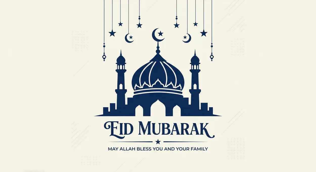 Free Download Eid Ul Fitr Mubarak Wishes 2026 - High Quality Eid Mubarak Image