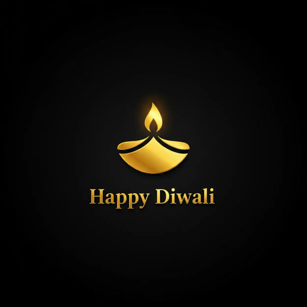 Elegant Golden Happy Diwali Text On Dark Background Wallpaper - Royalty Free Happy Diwali Image | Pngmagic Free Download Elegant Golden Happy Diwali Text On Dark Background Wallpaper - High Quality Happy Diwali Background