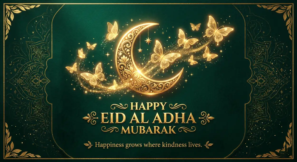 Free Download Elegant Happy Eid Al Adha Quote Images - High Quality Happy Eid Al Adha With Quotes Image
