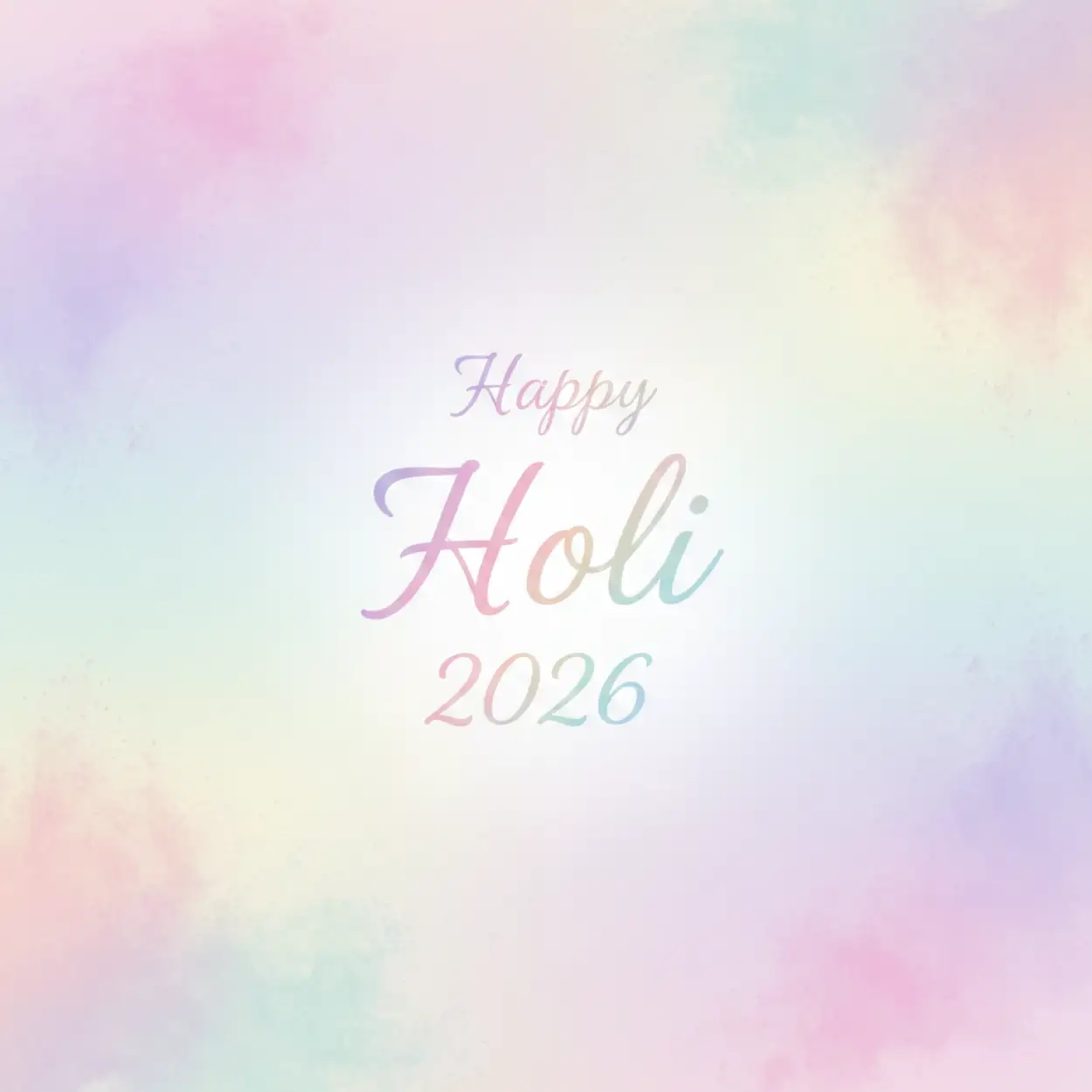 Free Download Elegant Happy Holi Greeting Card 2026 2 - High Quality Happy Holi Greeting Card 2026 Image