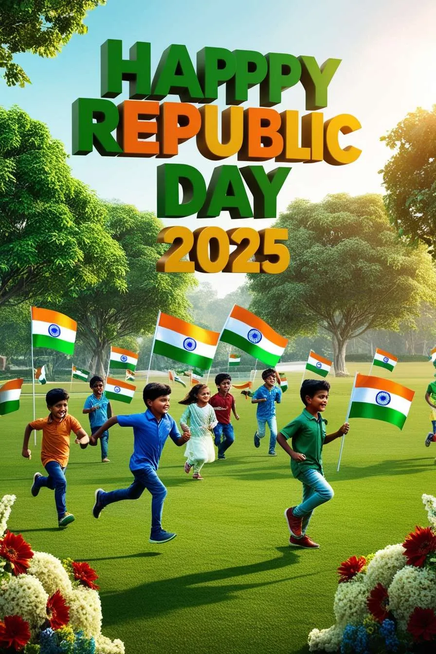 Free Download Elegant Happy Republic Day 2025 Wishes - High Quality Happy Republic Day 2025 Wishes Background
