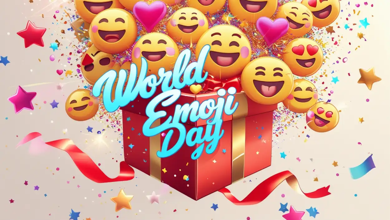 Emoji Day Poster With Multiple Emoji Icons - Royalty Free World Emoji Day Image | Pngmagic Free Download Emoji Day Poster With Multiple Emoji Icons - High Quality World Emoji Day Background