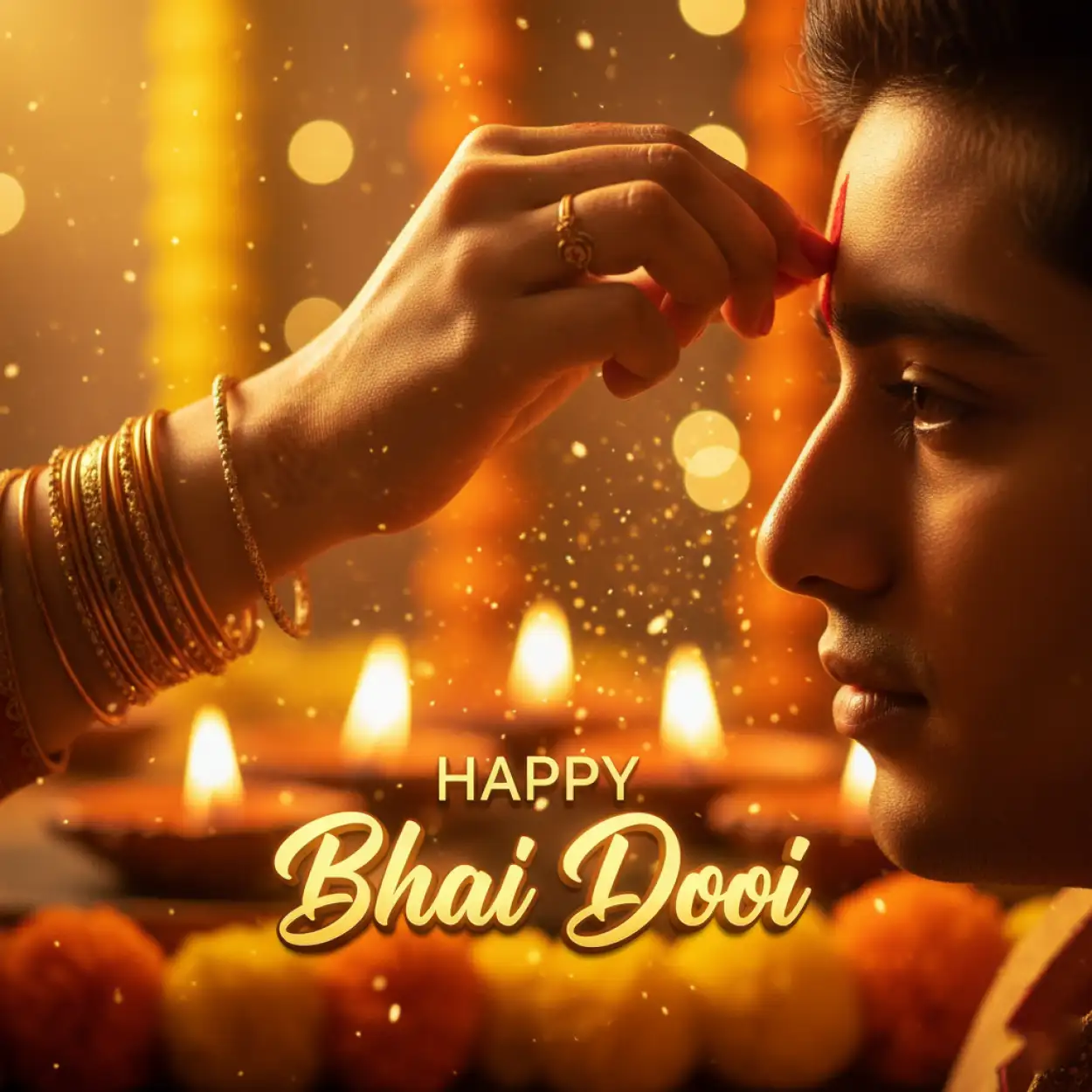 Free Download Emotional Bhai Dooj Greetings With Surprise Gifts For Brother - High Quality Happy Bhai Dooj Background