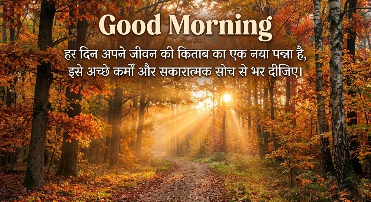 Free Download Emotional Good Morning Quotes Hindi - High Quality Good Morning Motivational Quotes Hindi Image