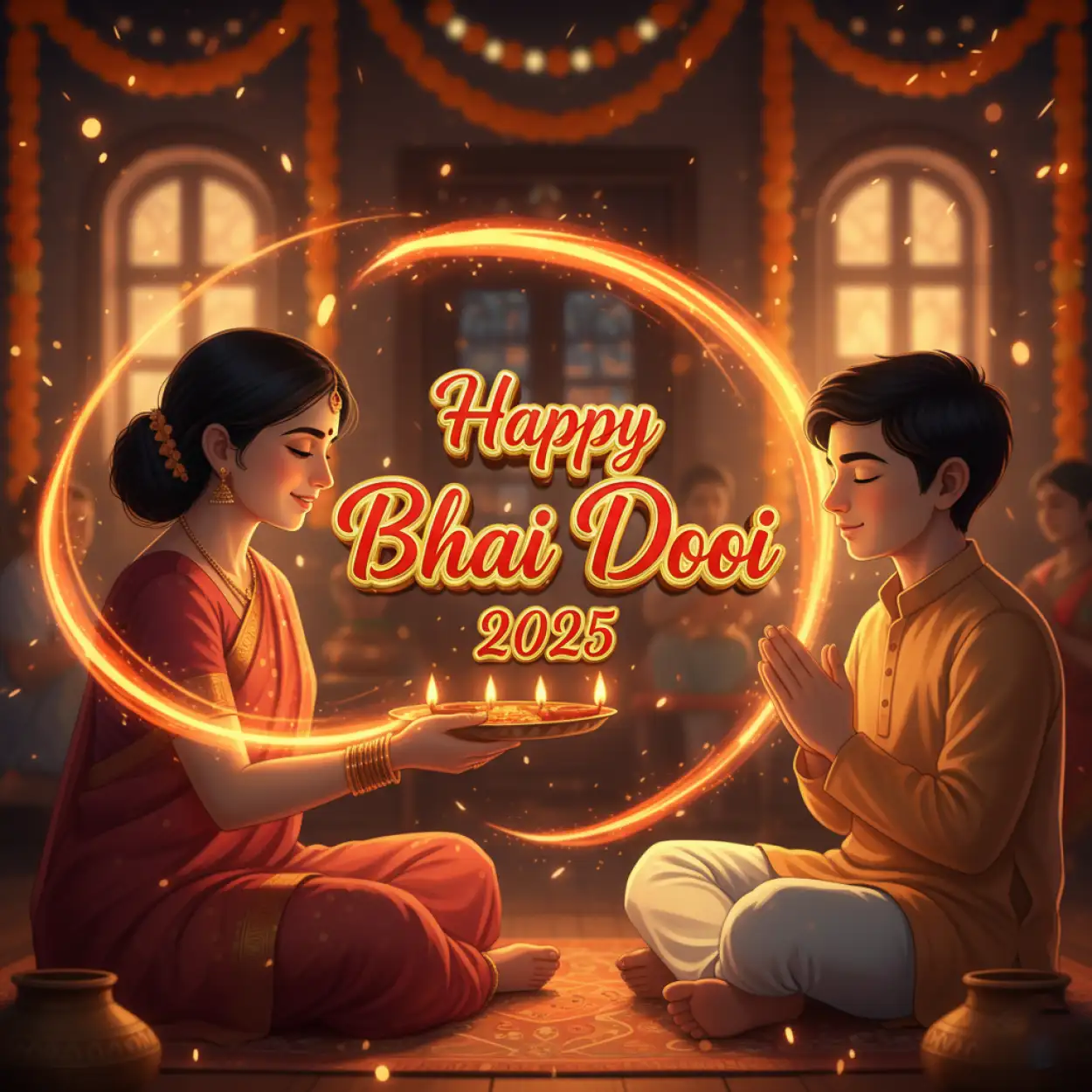 Emotional Happy Bhai Dooj 2025 Wishes Captions - Royalty Free Happy Bhai Dooj 2025 Wishes Image | Pngmagic Free Download Emotional Happy Bhai Dooj 2025 Wishes Captions - High Quality Happy Bhai Dooj 2025 Wishes Background