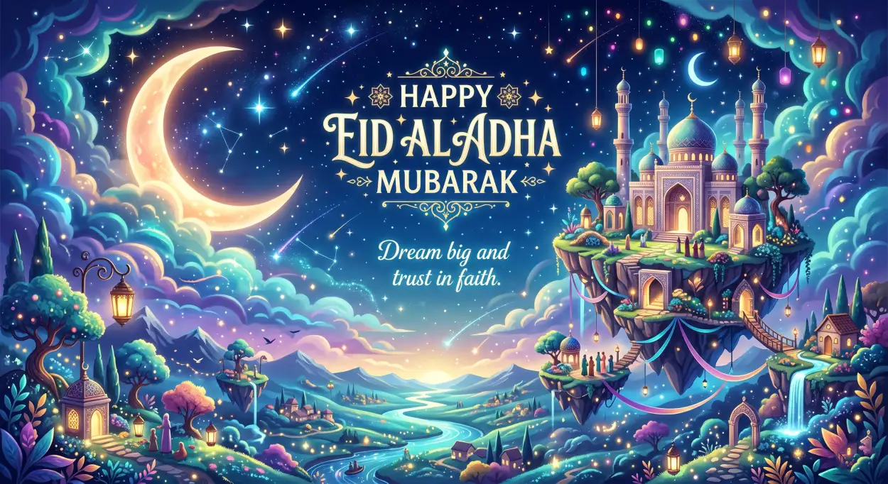 Free Download Emotional Happy Eid Al Adha Mubarak Quotes - High Quality Happy Eid Al Adha With Quotes Image