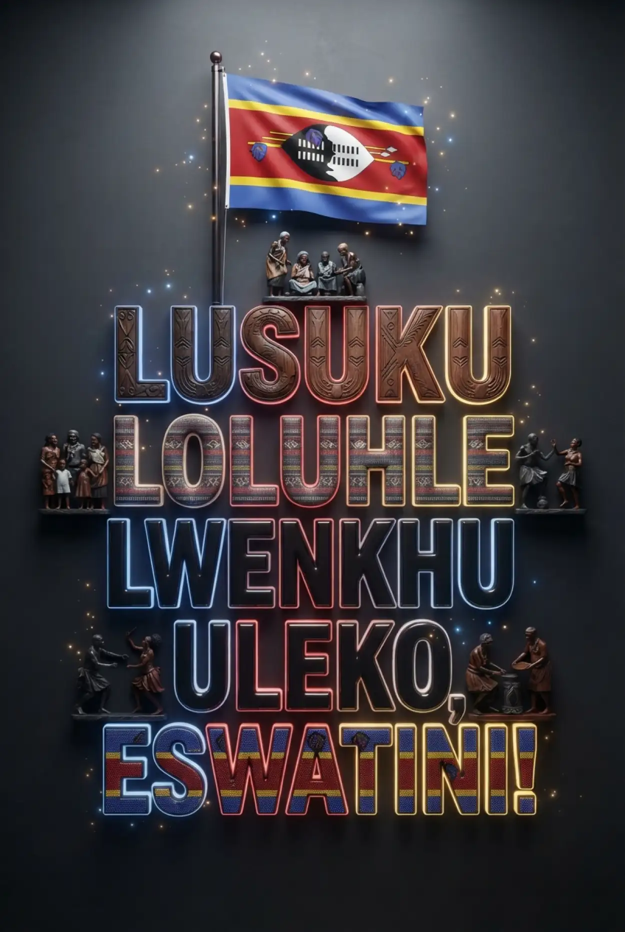Free Download Eswatini Independence Day Banner Design 2026 - High Quality Eswatini Independence Day 2026 Image