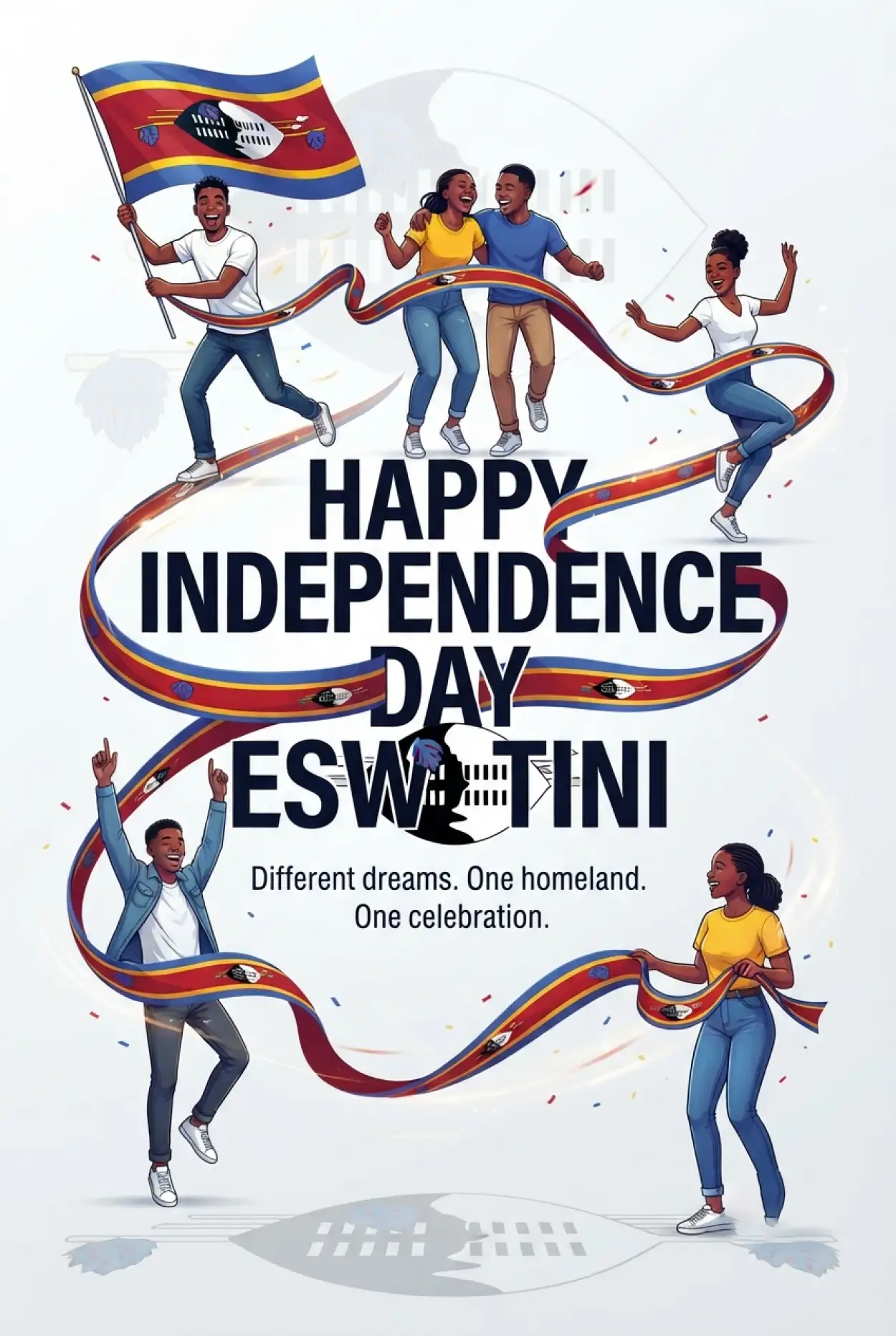 Free Download Eswatini Independence Day Captions For Instagram - High Quality Eswatini Independence Day 2026 Image