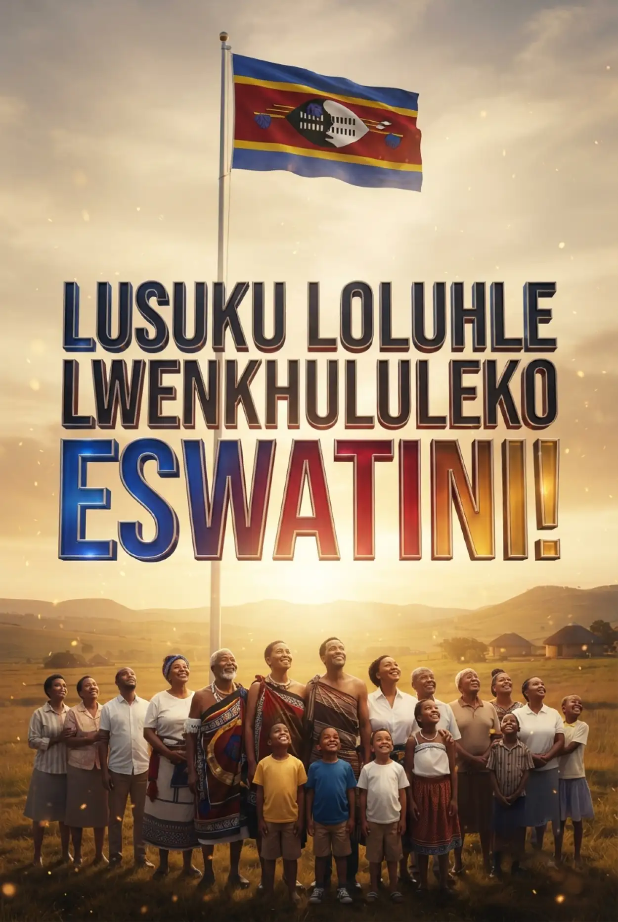 Free Download Eswatini Independence Day Facebook Post 2026 - High Quality Eswatini Independence Day 2026 Image
