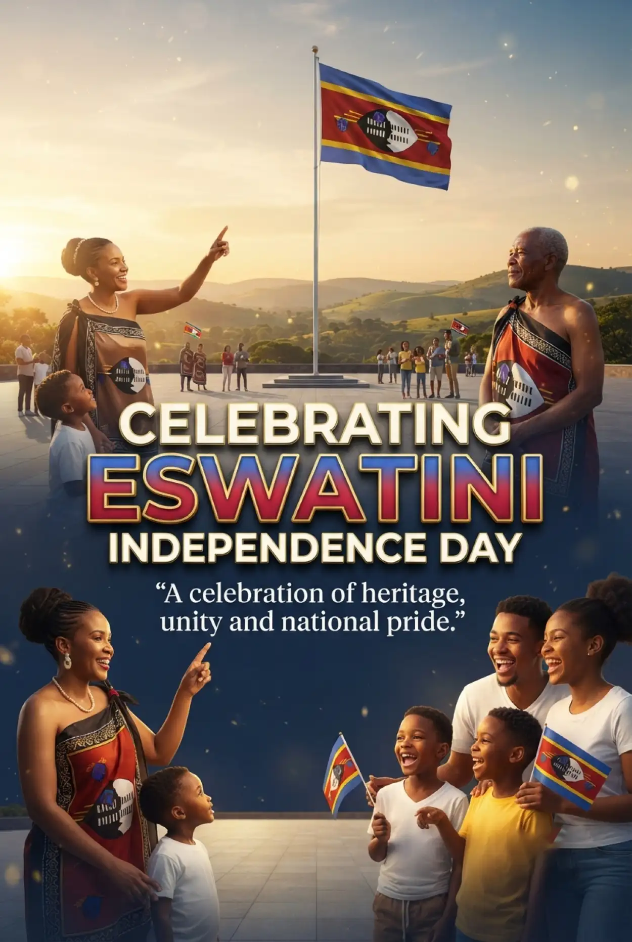 Free Download Eswatini Independence Day Instagram Captions With Images - High Quality Eswatini Independence Day 2026 Image