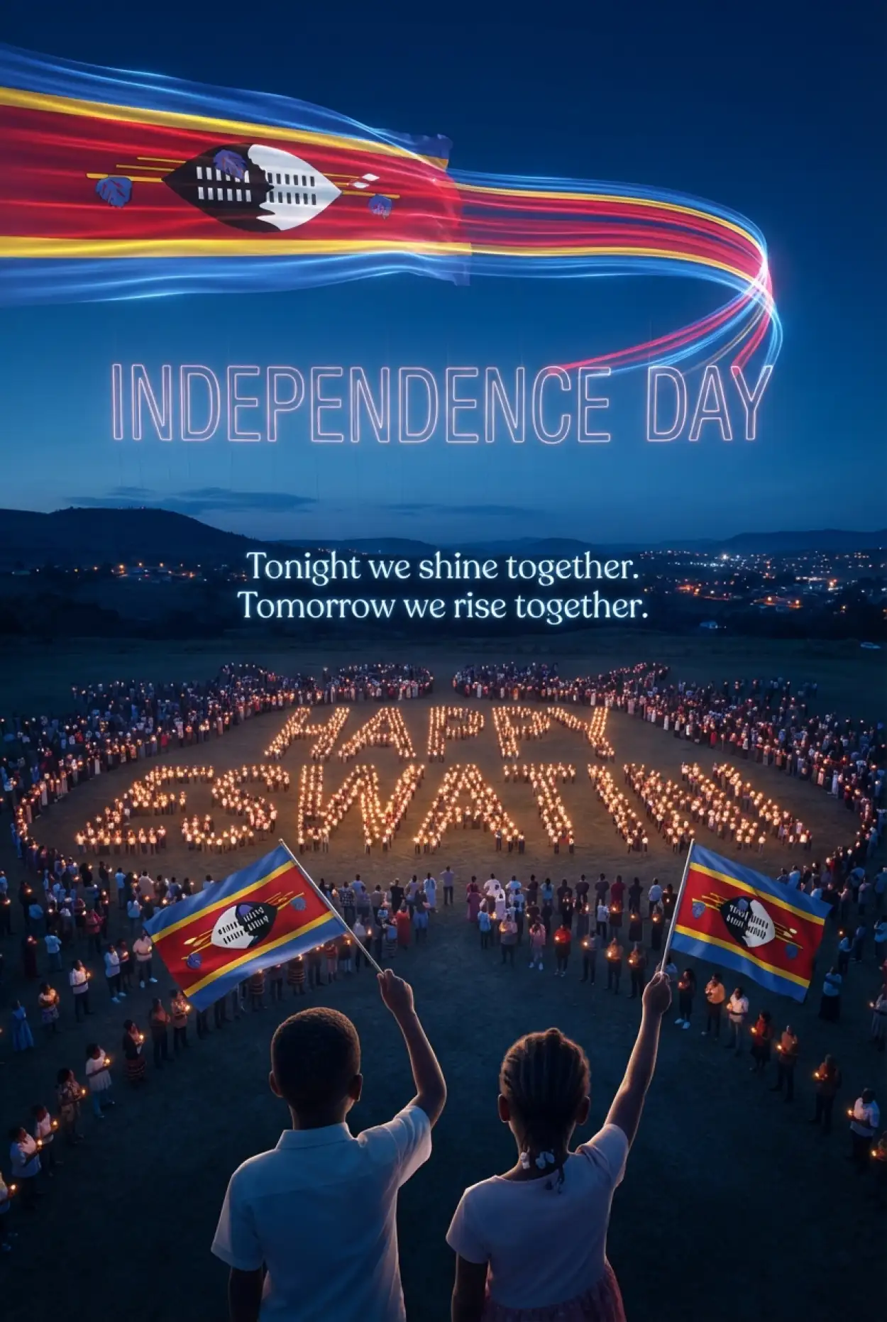Free Download Eswatini Independence Day Message Images 2026 - High Quality Eswatini Independence Day 2026 Image