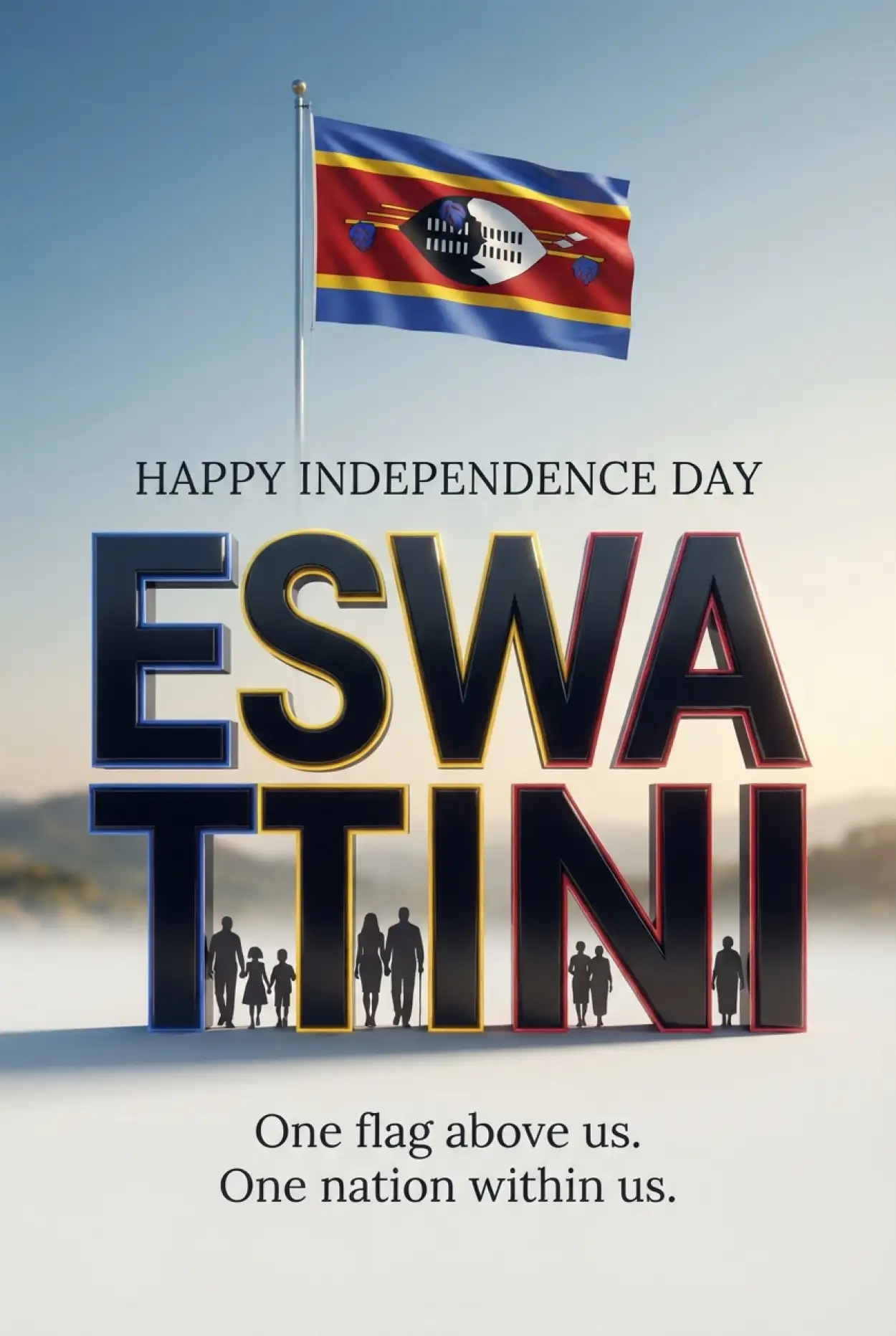 Free Download Eswatini Independence Day Professional Social Media Post - High Quality Eswatini Independence Day 2026 Image
