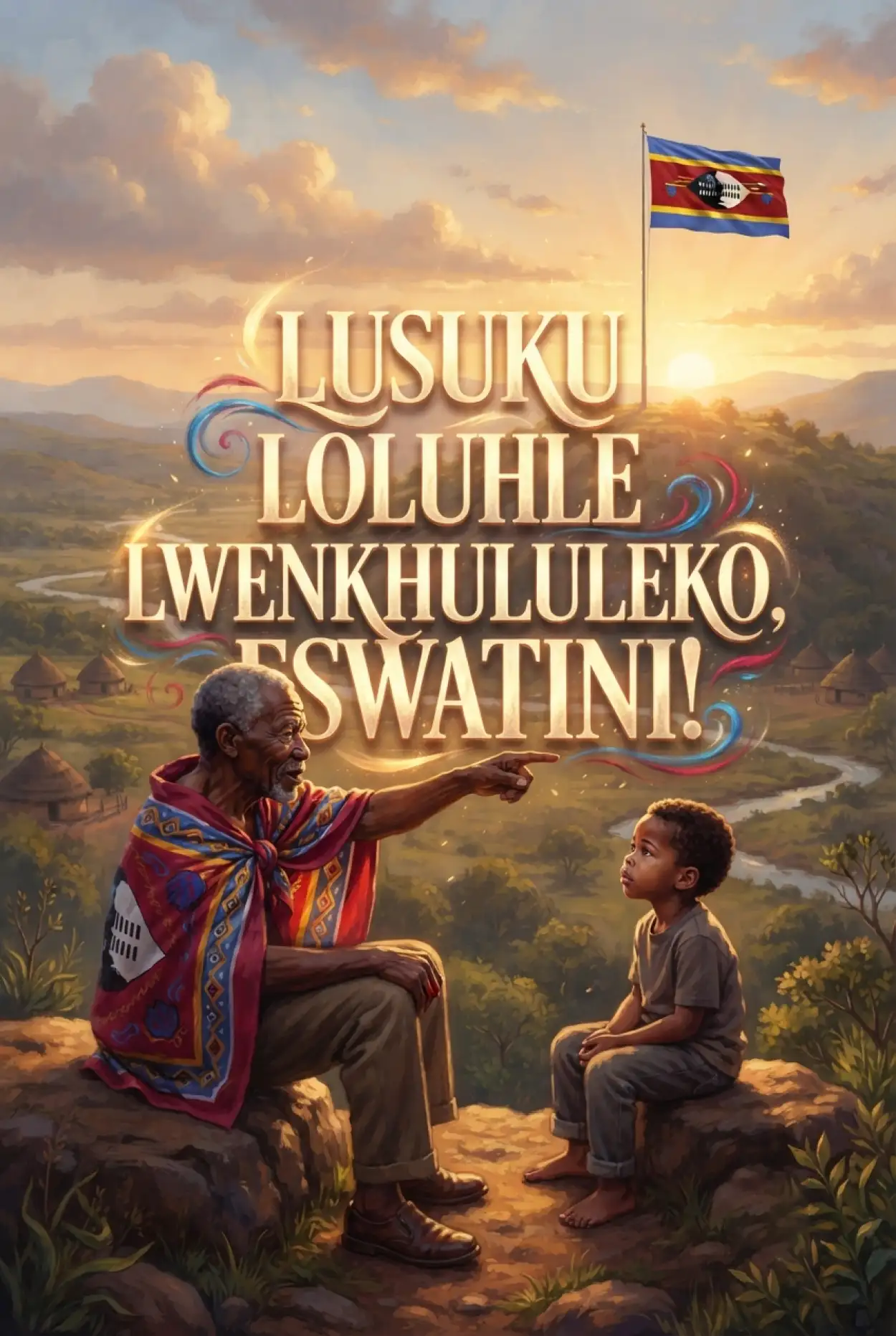 Free Download Eswatini Independence Day Siswati Greeting Images - High Quality Eswatini Independence Day 2026 Image