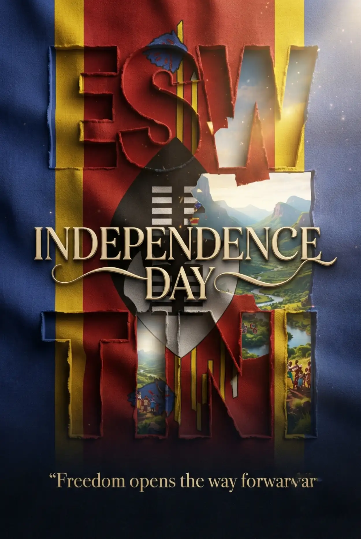 Free Download Eswatini Independence Day Text Png - High Quality Eswatini Independence Day 2026 Transparent PNG