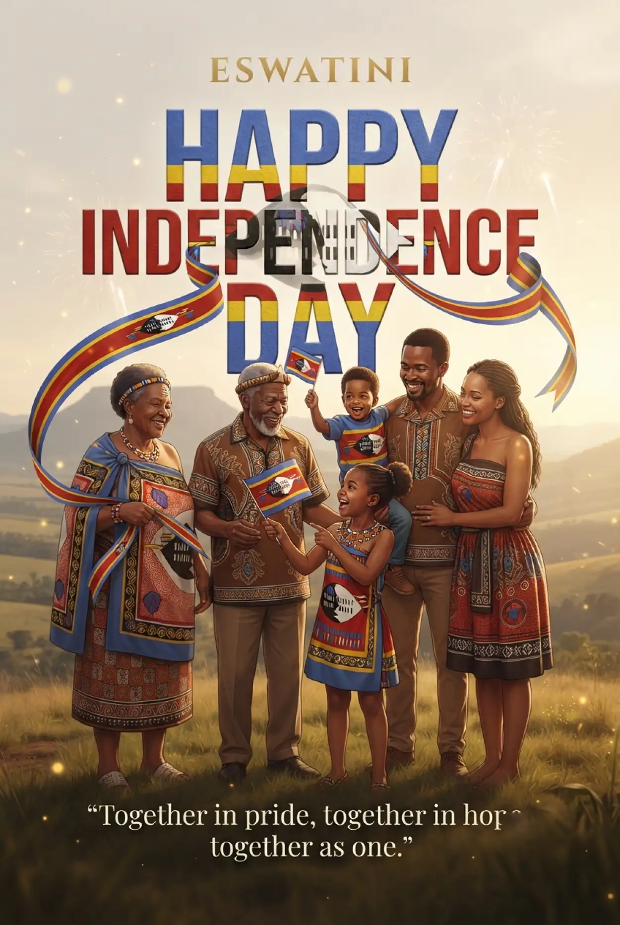 Free Download Eswatini Independence Day Whatsapp Status Images - High Quality Eswatini Independence Day 2026 Image