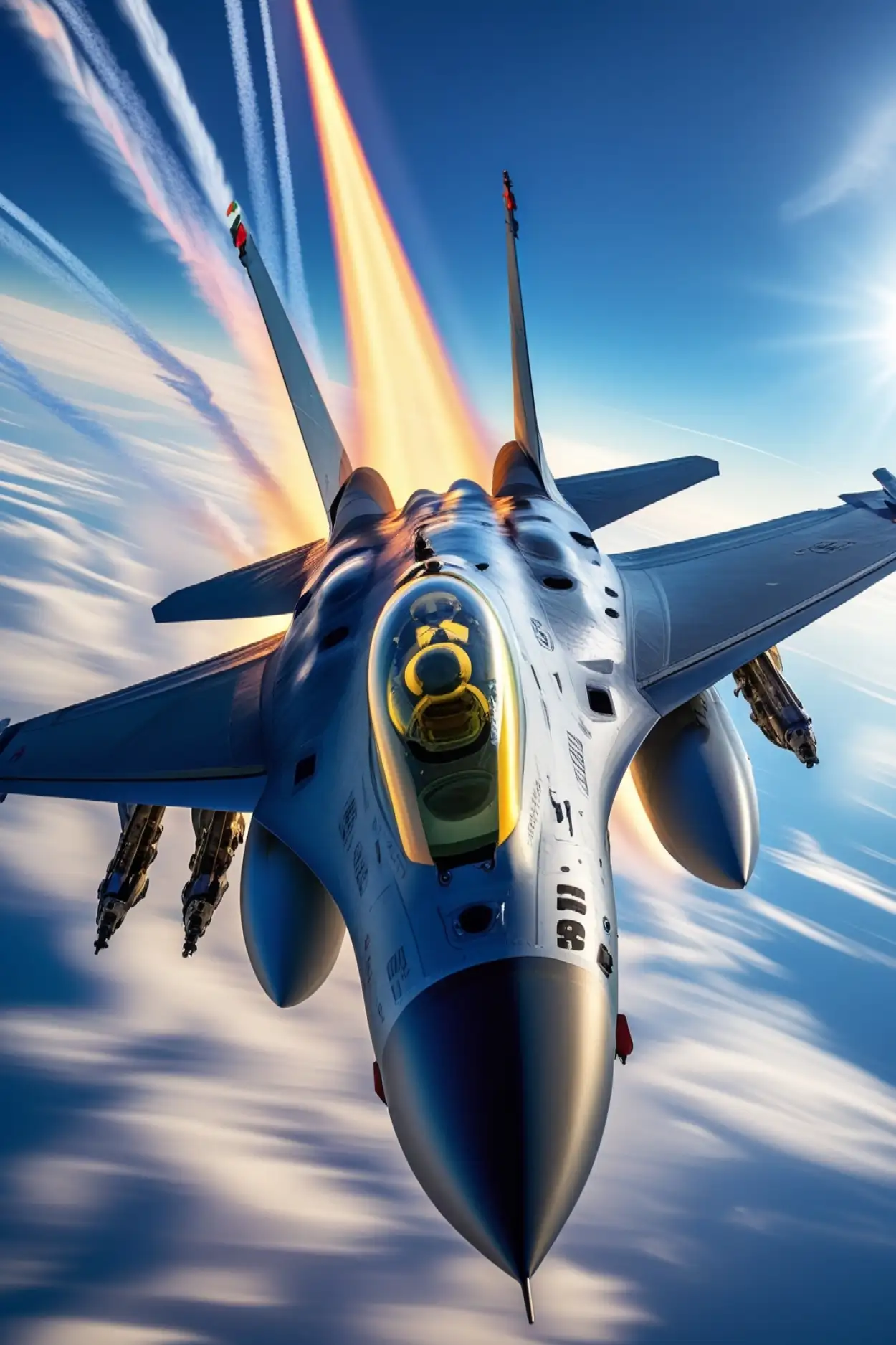 Free Download F16 In Stormy Sky Background Image - High Quality F16 Fighter Jet Background