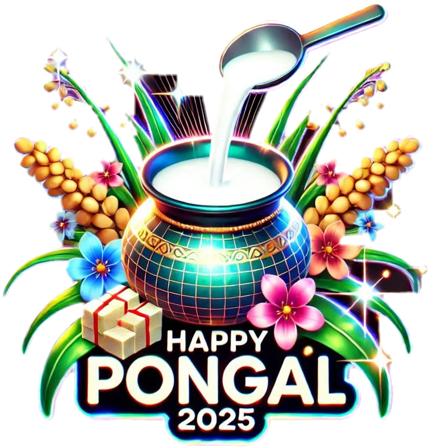 Free Download Facebook Happy Pongal 2025 Png Wishes - High Quality Happy Pongal 2025 Png PNG Image