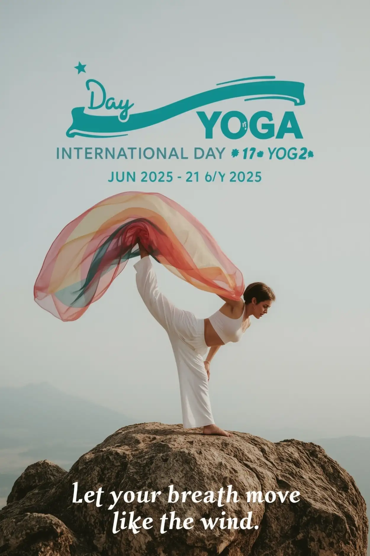Free Download Facebook Post Image For Yoga Day 2025 - High Quality Nternational Day Of Yoga 2025 Background