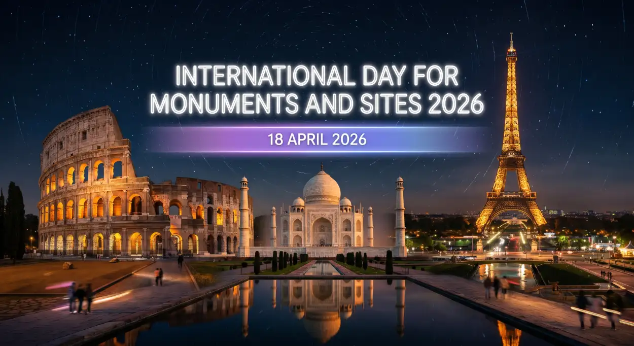 Free Download Famous Monuments Png Transparent - High Quality International Day For Monuments And Sites 2026 Transparent PNG