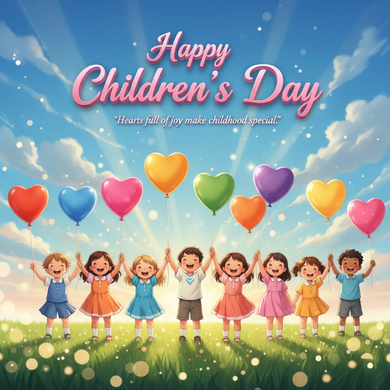 Free Download Famous Quotes For Childrens Day Celebration - High Quality Happy Childrens Day Quotes Background