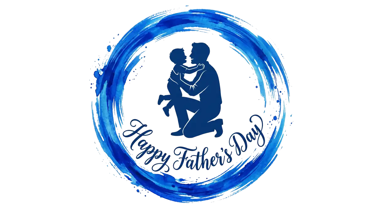 Free Download Father And Son Silhouette Png Transparent Background - High Quality Fathers Day Png Transparent PNG