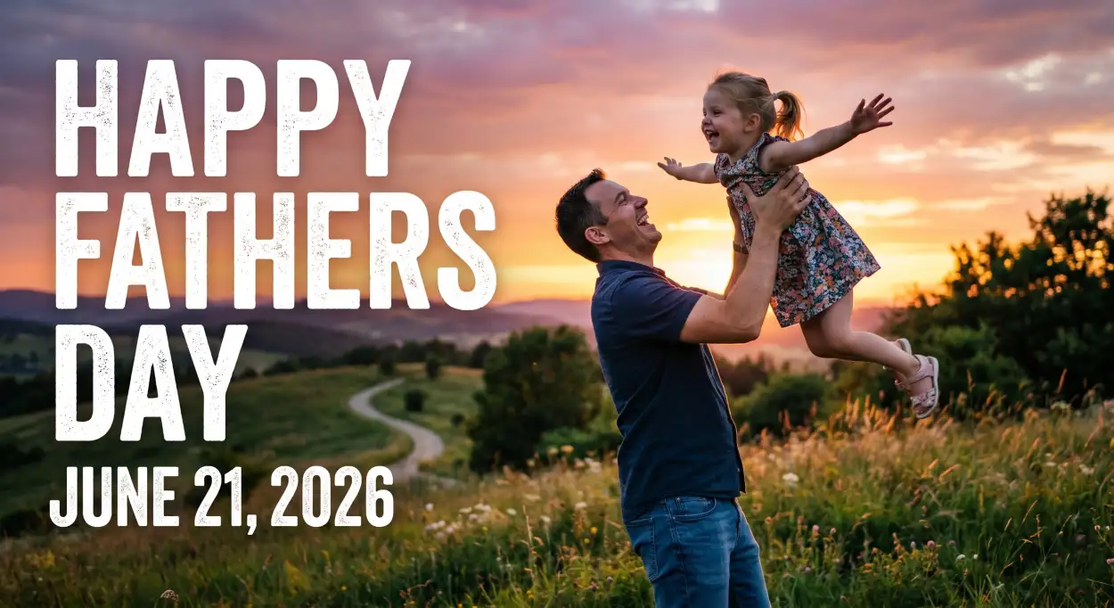 Free Download Fathers Day 2026 Family Happiness Quotes - High Quality Fathers Day 2026 Image