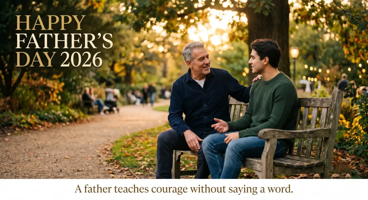 Free Download Fathers Day 2026 Heartfelt Messages - High Quality Happy Fathers Day 2026 Image