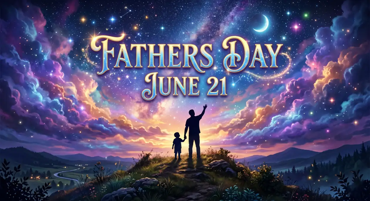 Free Download Fathers Day 2026 Png Transparent Background - High Quality Fathers Day 2026 Transparent PNG