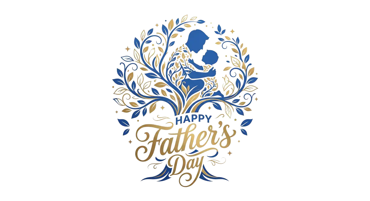 Free Download Fathers Day Brush Lettering Png - High Quality Fathers Day Png Transparent PNG