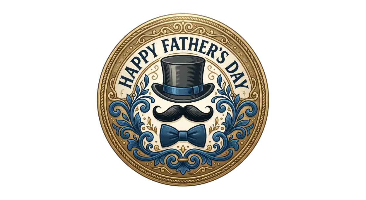 Free Download Fathers Day Emblem Png 2 - High Quality Fathers Day Png Transparent PNG