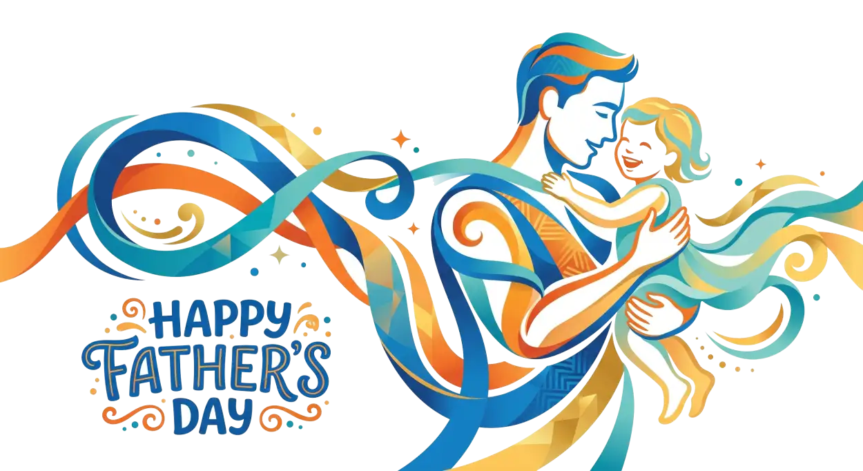 Free Download Fathers Day Png For Greeting Card - High Quality Fathers Day Png Transparent PNG