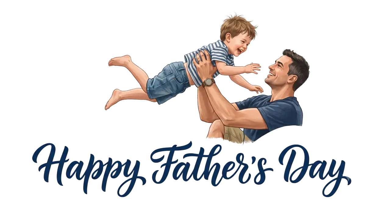 Free Download Fathers Day Website Banner Png - High Quality Fathers Day Png Transparent PNG