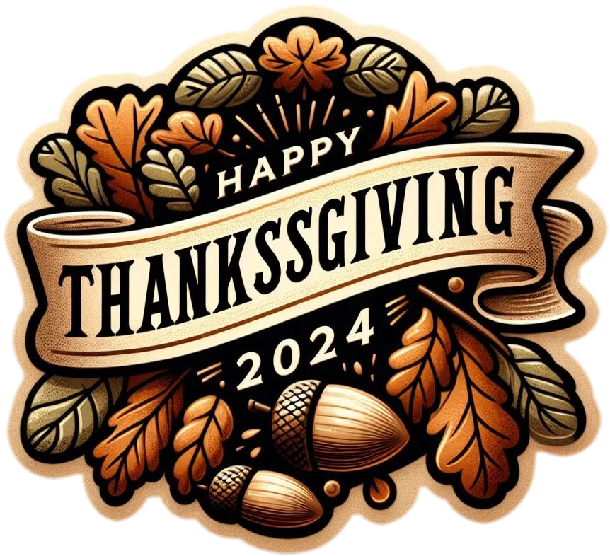 Free Download Festive Happy Thanksgiving Png Borders For Photo Frames - High Quality Happy Thanksgiving Transparent PNG