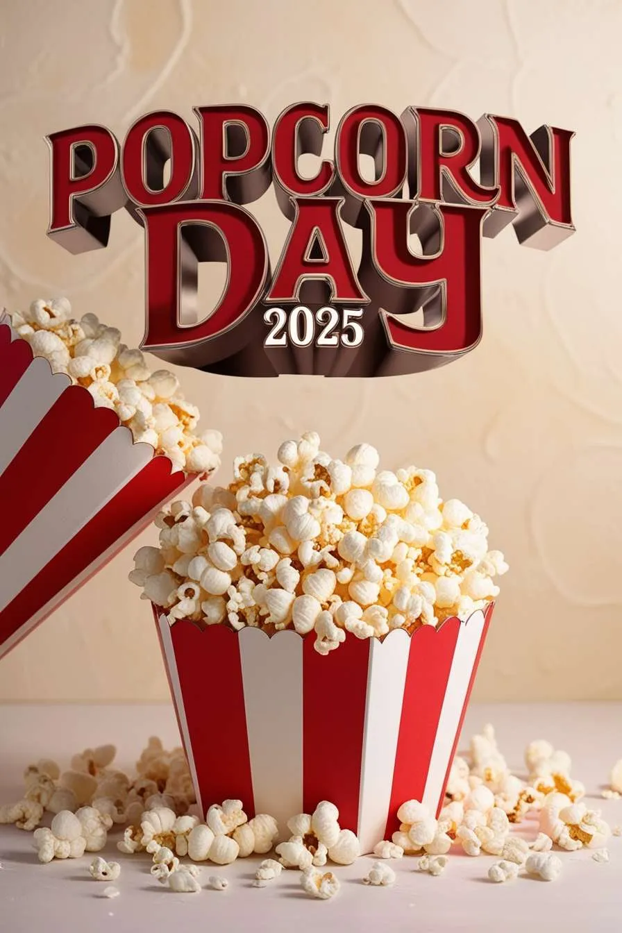Festive Popcorn-themed 3d Images For 2025 - Royalty Free National Popcorn Day 2025 Images Image | Pngmagic Free Download Festive Popcorn-themed 3d Images For 2025 - High Quality National Popcorn Day 2025 Images Background
