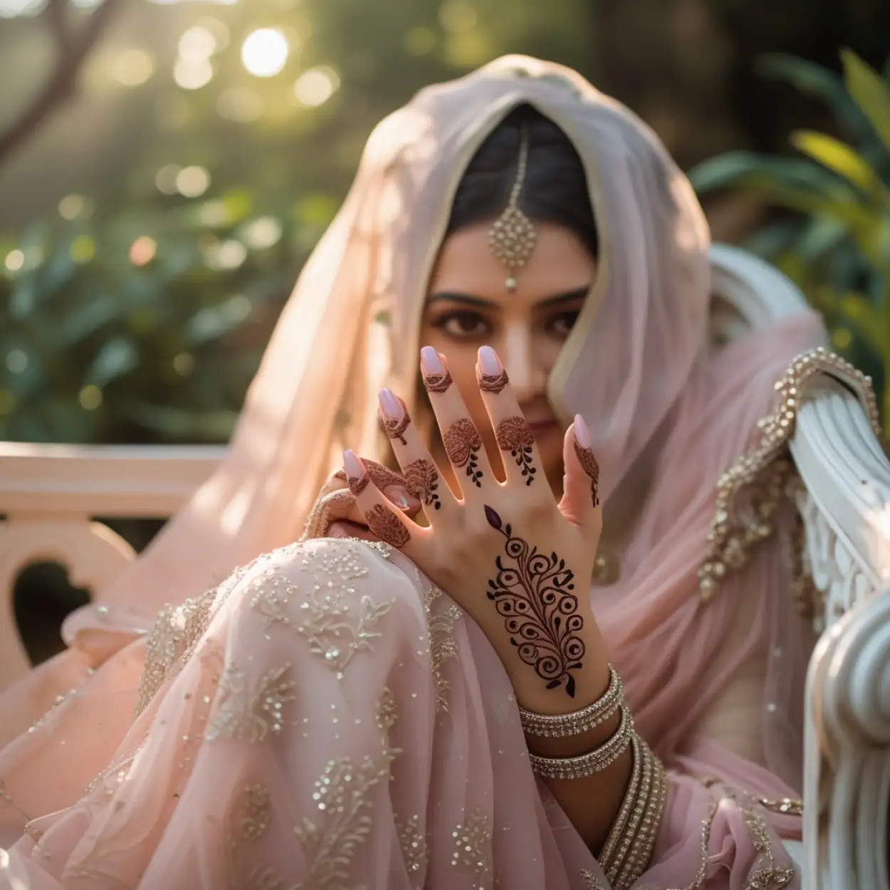 Free Download Finger-focused Hand Mehndi Design - High Quality Hand Mehndi Design Background